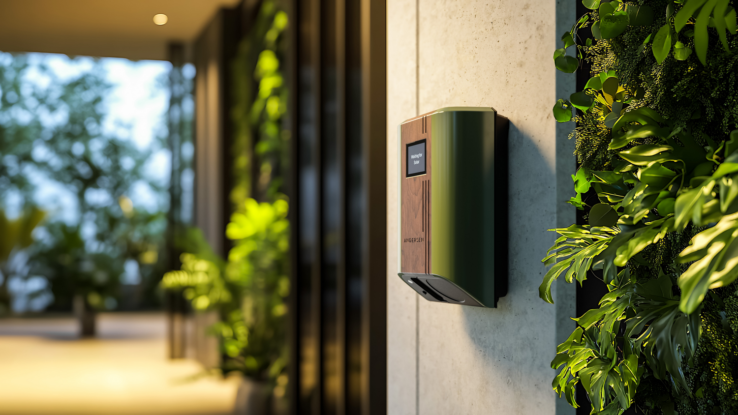 Andersen Quartz charge point enhanced with new ‘Vision’ display option