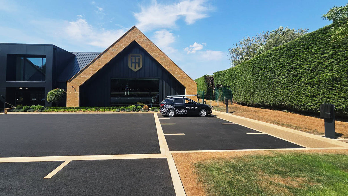 Tom Hartley Jnr selects Andersen EV chargers for new home of the world’s finest cars