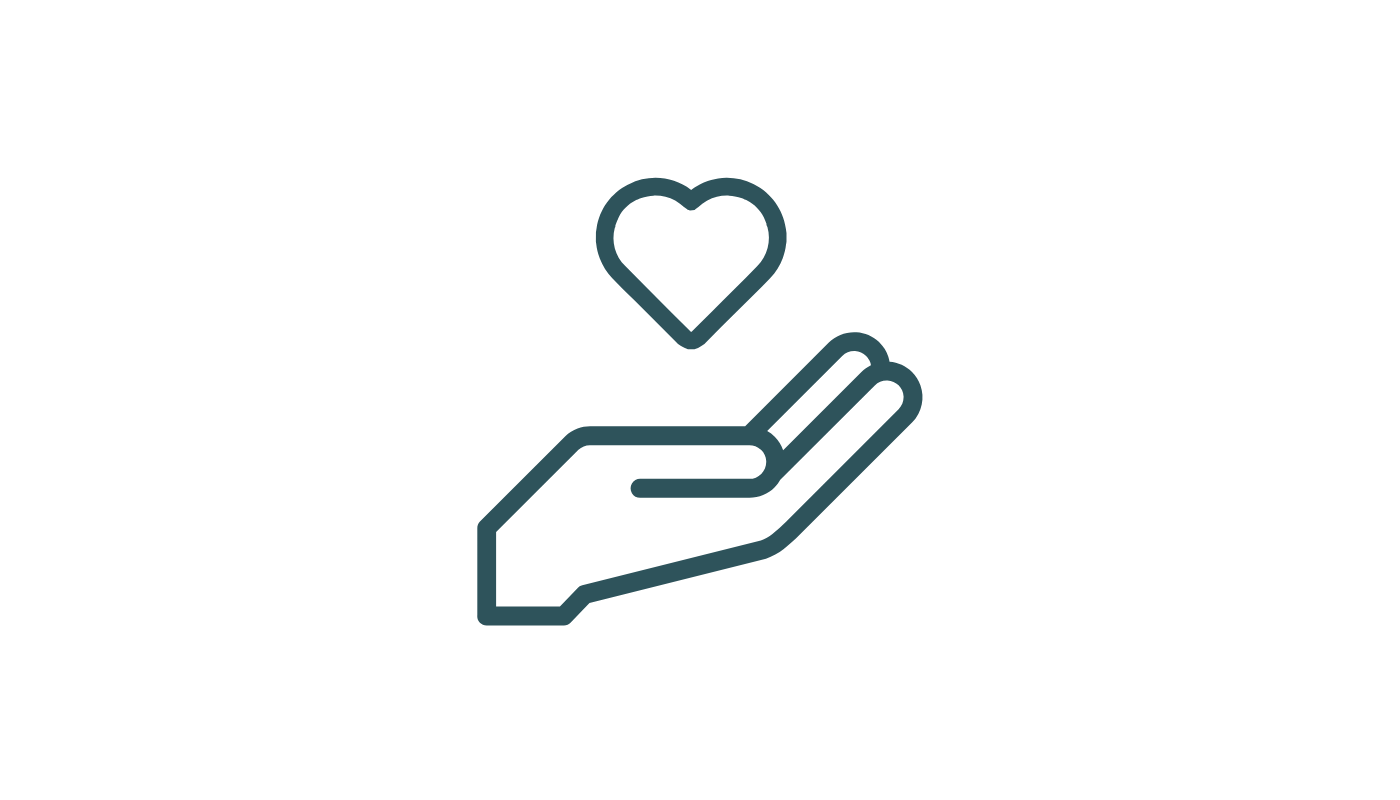 Heart in Hand Icon