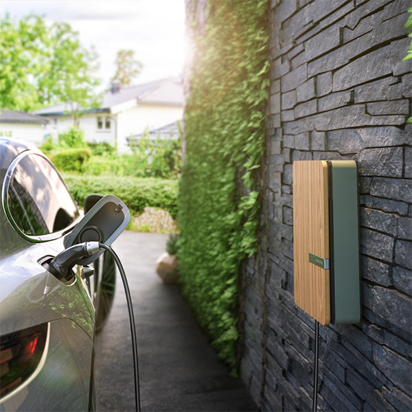 Andersen A2 premium home EV charger with hidden Type 2 charging cable