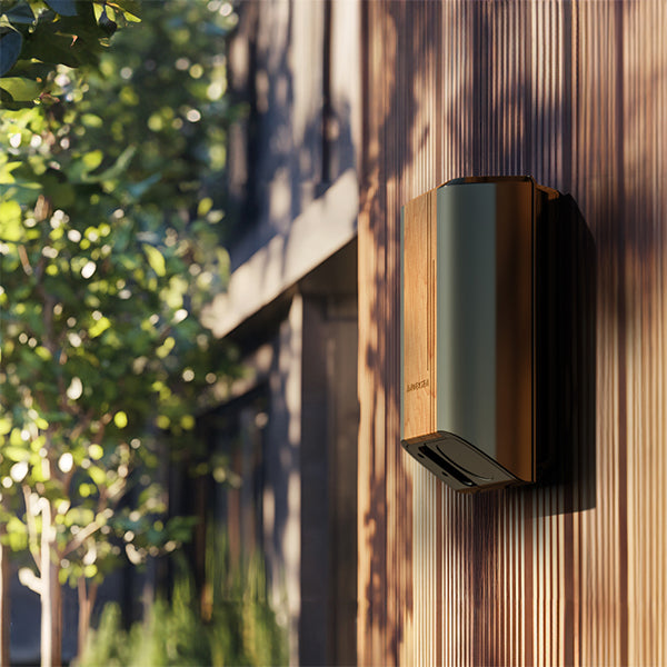 Andersen designer EV charger mounted on a home wall